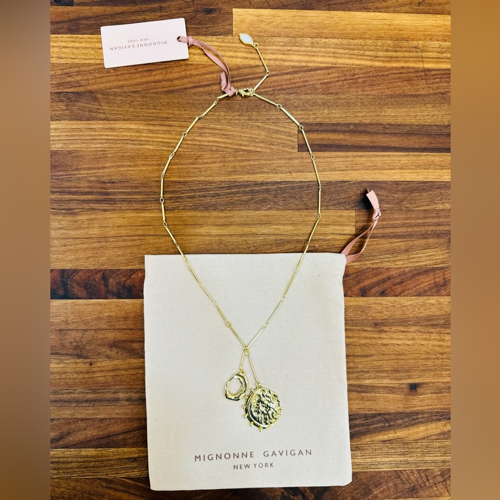 NWT - Mignonne Gavigan Bianca Charm Necklace